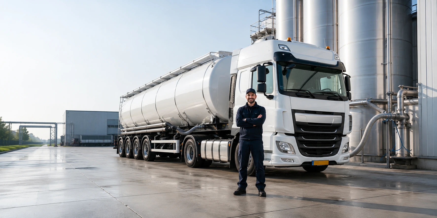 Chauffeur suikertransport